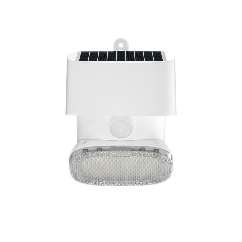 Aplique de pared solar LED WALLY 20W 2200Lm IP65 con sensor crepuscular y movimiento