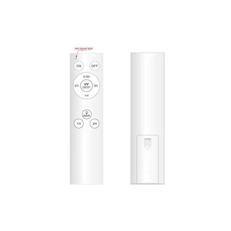 Panel LED 30W 60x60cm con purificador de aire HEPA13 + UV-C Philips germicida