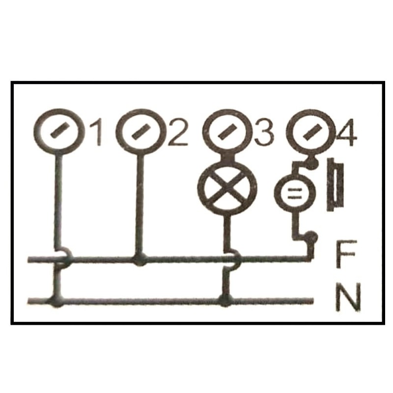 Regulador para pulsador de pastilla para LED - TRIAC
