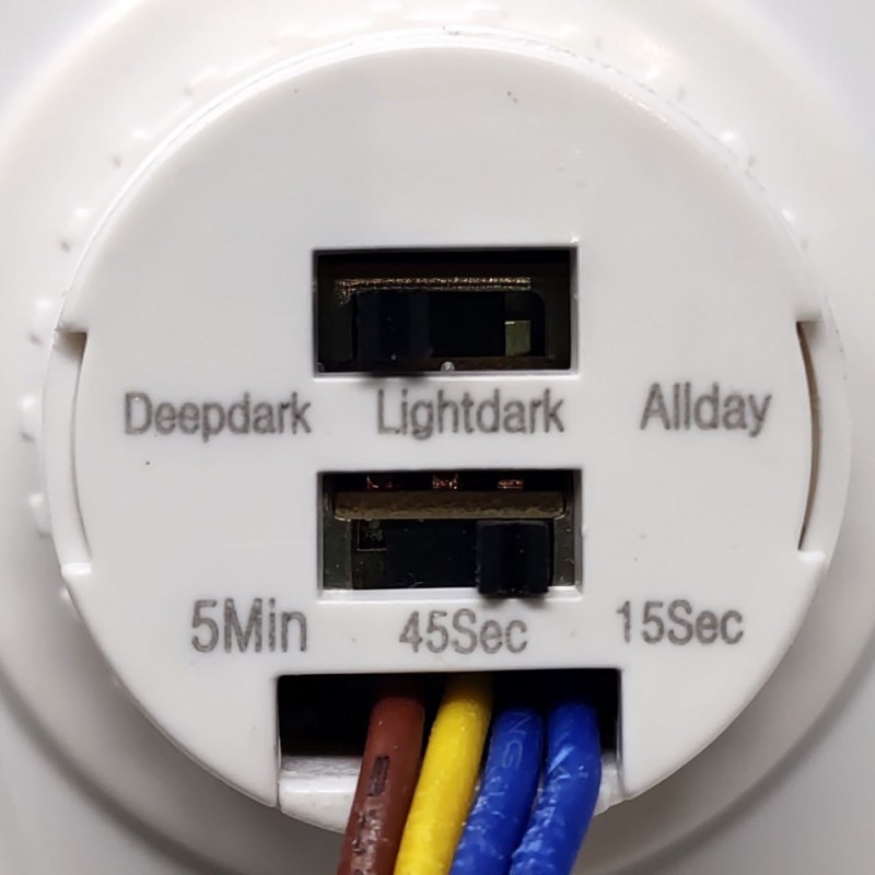 Plafón superficie LED circular 20W CCT chip OSRAM con sensor de movimiento