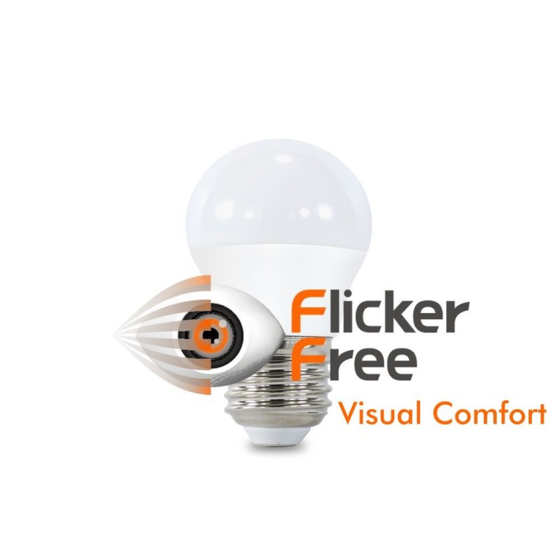 Ampoule LED E27 6W puce OSRAM G45 220º 720Lm