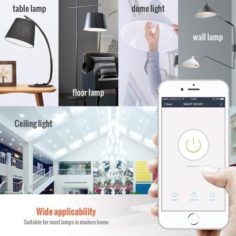 TUYA Smart Wifi RGB+CCT 10W E27 LED Bulb 806Lm