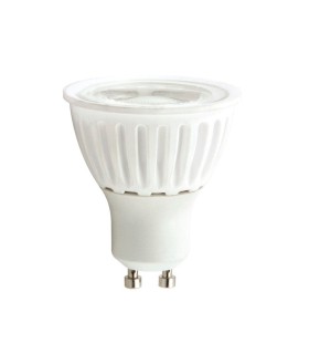 Lampadina LED GU10 COB 9W Chip BRIDGELUX Ceramica 24º 990Lm