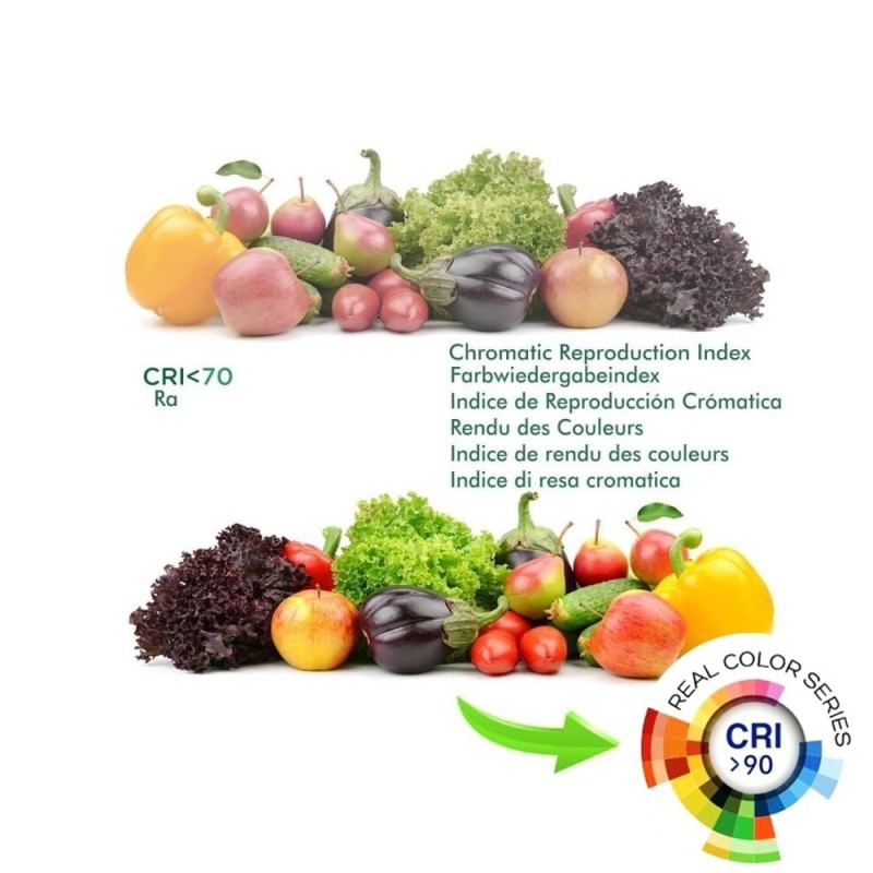 Bombilla LED AR111 24W 45º CCT driver externo CRI+92 3000Lm