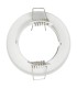 Pack 2 pcs. - Fixed Round White Recessed Downlight GU10 Ring for LED Bulb GU10/MR16