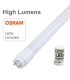 22W 150cm T8 LED Glass Tube OSRAM SMD2835 chip 2860Lm