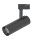 DESCATALOGADO // Foco LED carril monofásico 30W chip BridgeLUX negro 3600Lm