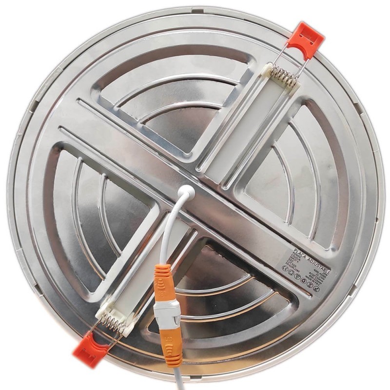 20W LED Recessed Round LED Downlight 2000Lm Adjustable Diameter