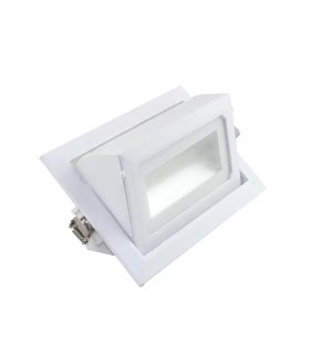 Foco proyector LED 40W rectangular empotrable basculante CCT chip OSRAM 3240Lm
