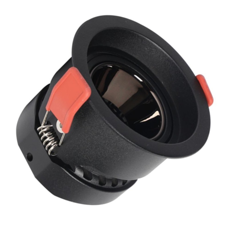 Foco empotrable LED 5 a 12W Negro CCT Seleccionable UGR11 1200Lm