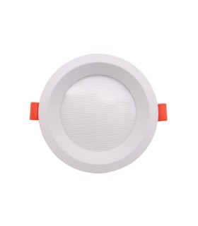 Plaque downlight LED rond 8W CCT UGR19 800Lm puce OSRAM