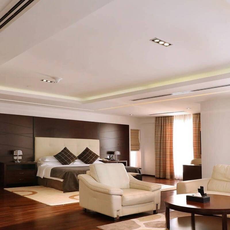 Marco BLANCO triple orientable para AR111 Premium LED - 5