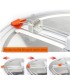 Placa downlight LED slim circular 20W diámetro ajustable