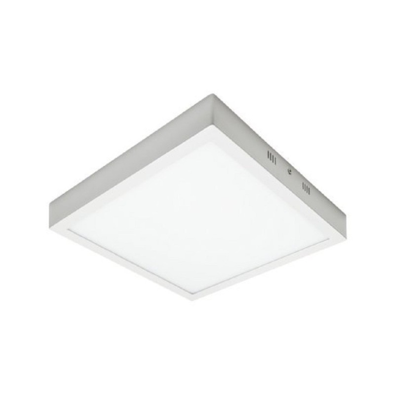 Plafonnier LED 20W carré blanc puce OSRAM 2200Lm