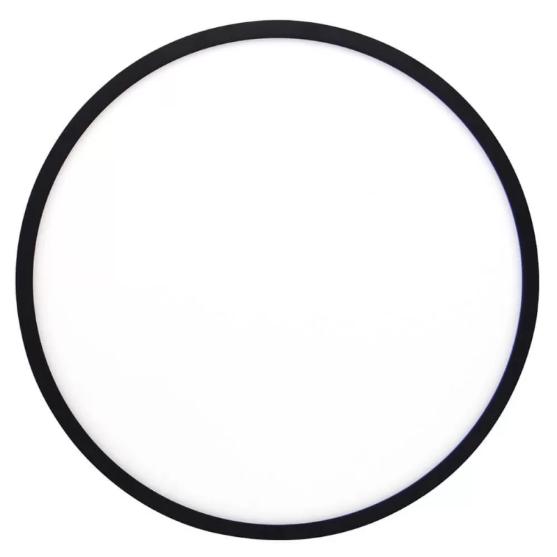 Plafonnier LED 40W noir puce CCT OSRAM 4000Lm