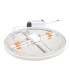 Placa downlight LED slim circular 20W diámetro ajustable