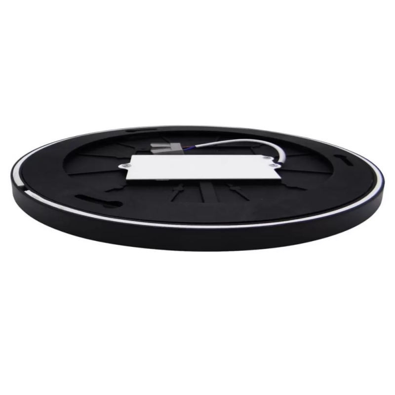 24W Surface Black LED Ceiling Light OSRAM chip 2640Lm IP44