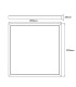 Pack of 2 - 40W IP65 60x60 LED Panel Philips driver 4400Lm