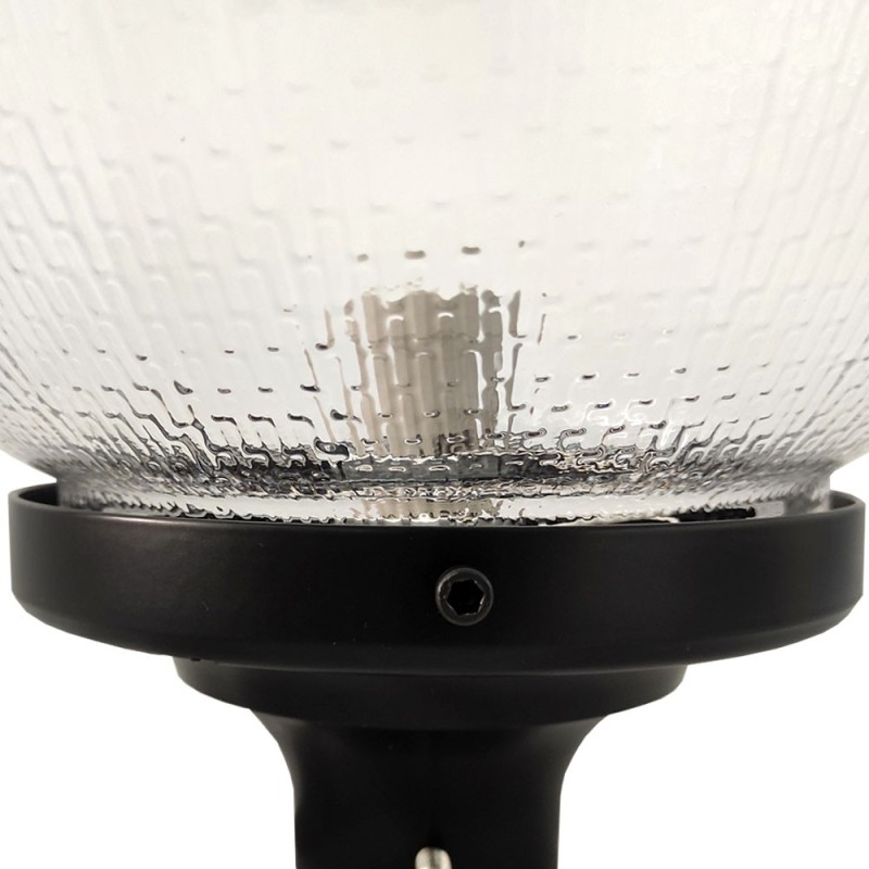 Lampadaire VERSALLES transparent pour lampe LED E27