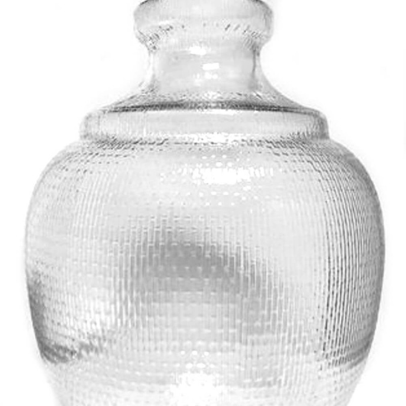 Lampadaire VERSALLES transparent pour lampe LED E27