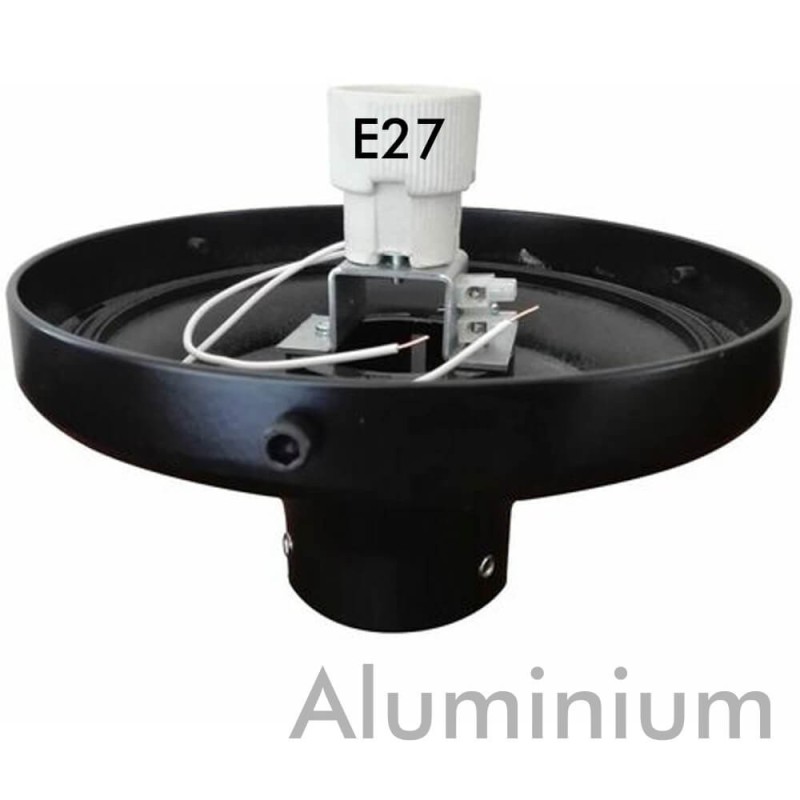 Lampadaire VERSALLES transparent pour lampe LED E27