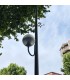 Spherical Globe Street Light with Anti-Light Pollution for E27 Lamp