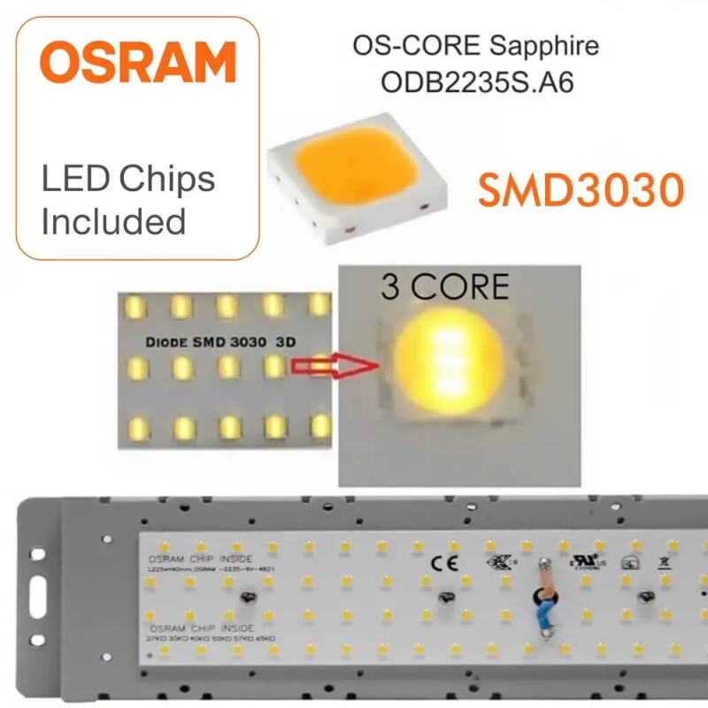 50W LED Module DOB OSRAM 7000Lm/W 60º IP67