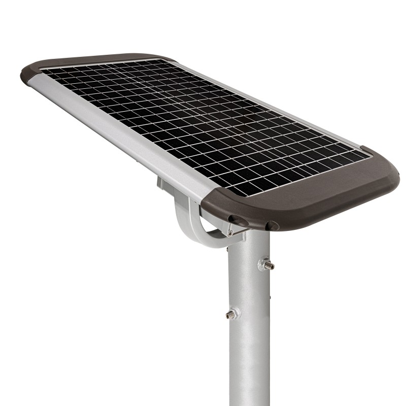 Farola solar LED PRO 40W chip LUMILEDS 4500Lm con sensor crepuscular + PIR