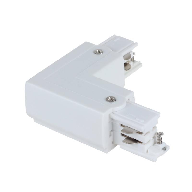 Unión IZQUIERDA en L de carril TRIFASICO Premium LED - 2