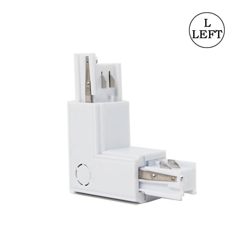 Unión IZQUIERDA en L de carril TRIFASICO Premium LED - 4