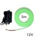 Neón LED flexible VERDE 12V 8W/m 6mm - Rollo 5 metros