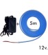 Neon LED flessibile BLU 12V 8W/m 6mm - Rotolo 5 metri