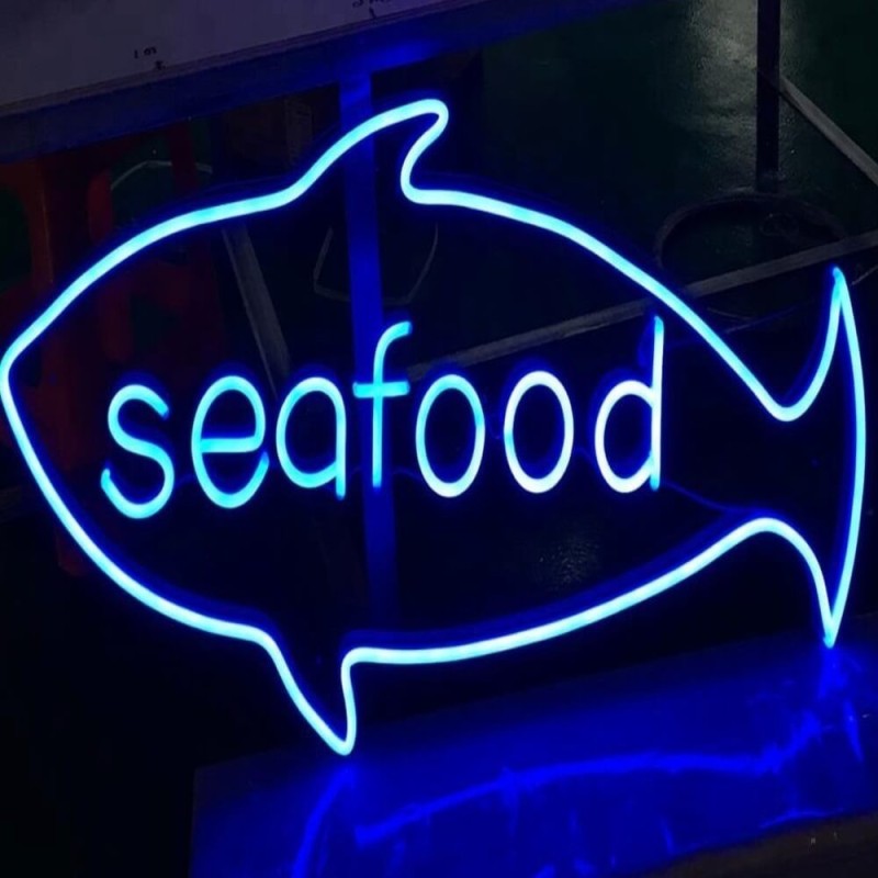 Neon LED flessibile BLU 12V 8W/m 6mm - Rotolo 5 metri