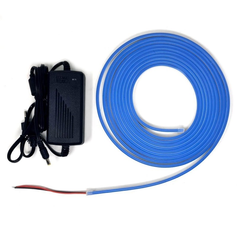 copy of Neón LED flexible VERDE 12V 8W/m 6mm - Rollo 5 metros