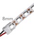 Connecteur pour ruban LED COB / SMD 8mm IP20