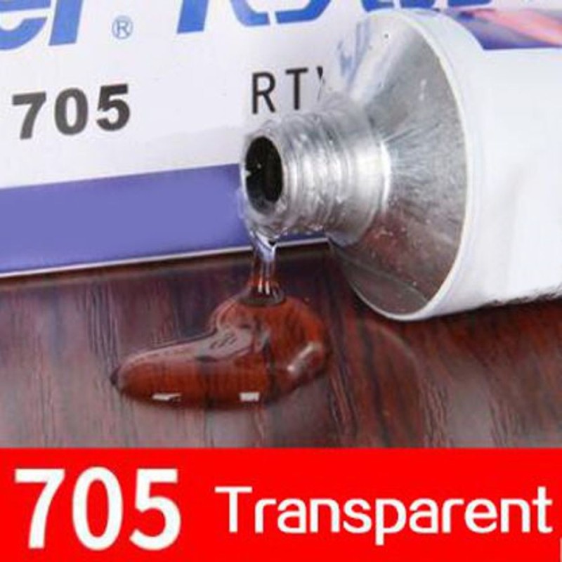 Pegamento silicona KAFUTER 705 45gr. para tiras LED y componentes electrónicos