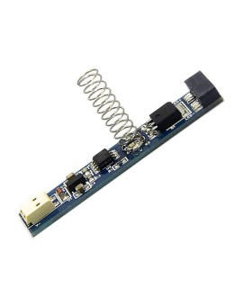 Mini interruttore touch dimmer per strisce LED 12/24V su profilo
