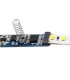 Mini interruttore touch dimmer per strisce LED 12/24V su profilo