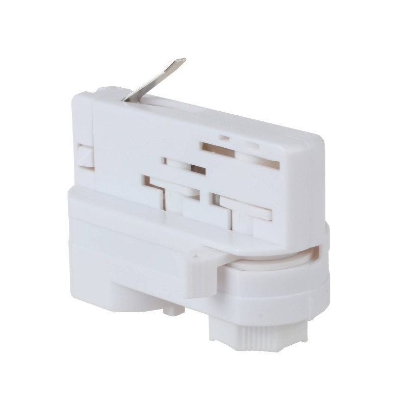 Conector adaptador para carril trifásico