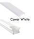 Profilo alluminio da incasso bianco 24x15mm per striscia LED - 2 metri