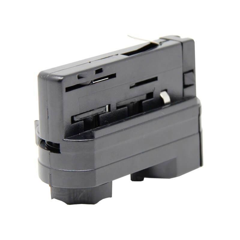 Conector adaptador para carril trifásico