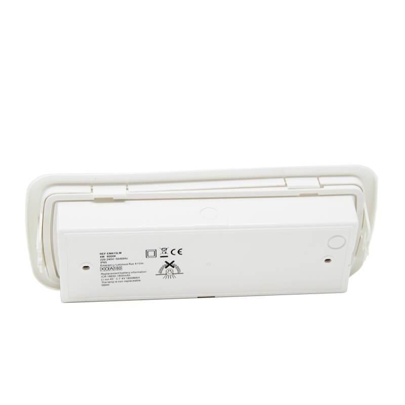 Luz de emergencia LED 4W 415Lm / Kit Techo / Opción Permanente / IP65