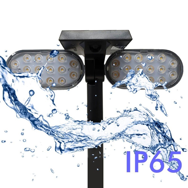 2W Solar LED Spike Garden Light