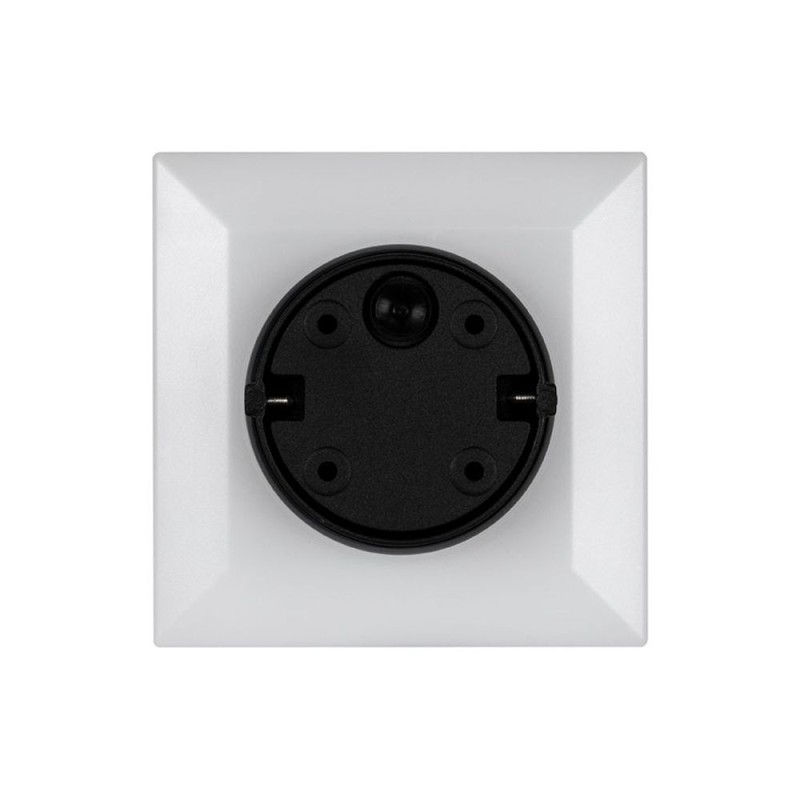 Aplique de pared LED SQUARE 8W Negro IP54