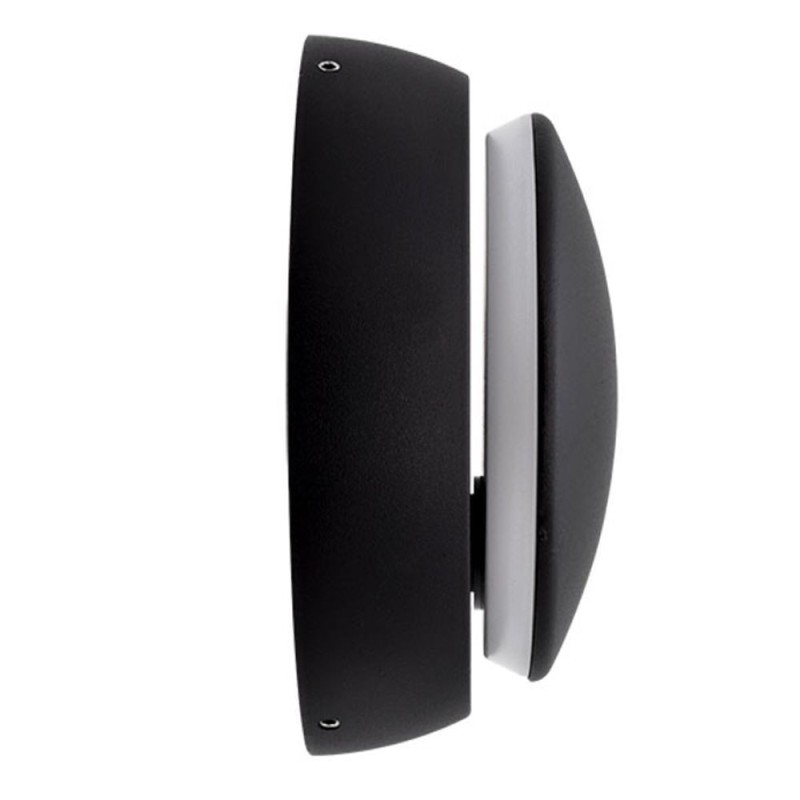 Aplique de pared LED ECLIPSE 6W Negro IP54