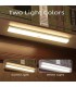 Confezione da 2 uni - Lampada da armadio a LED magnetica ricaricabile con sensore di movimento