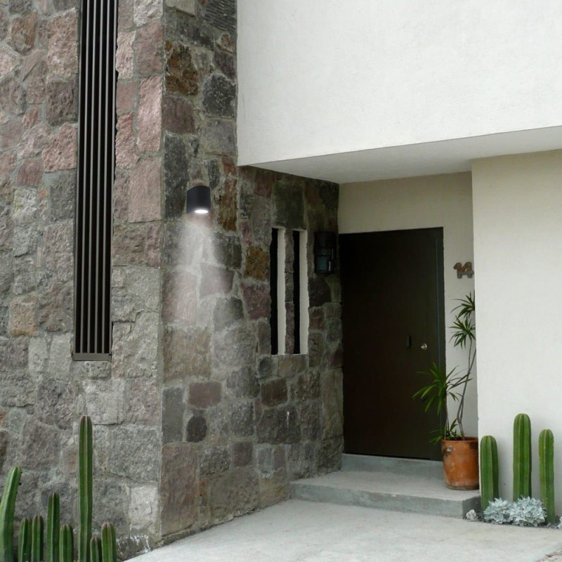 Aplique ROMA IP54 1xGU10 Negro