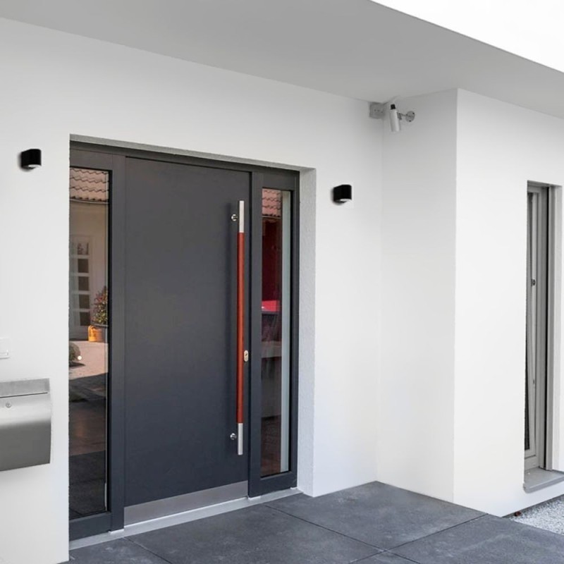 Aplique ROMA IP54 1xGU10 Negro