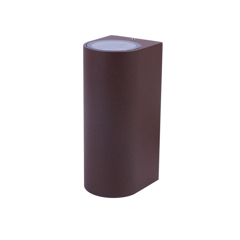 Applique TURIN 2xGU10 IP54 marrone ruggine