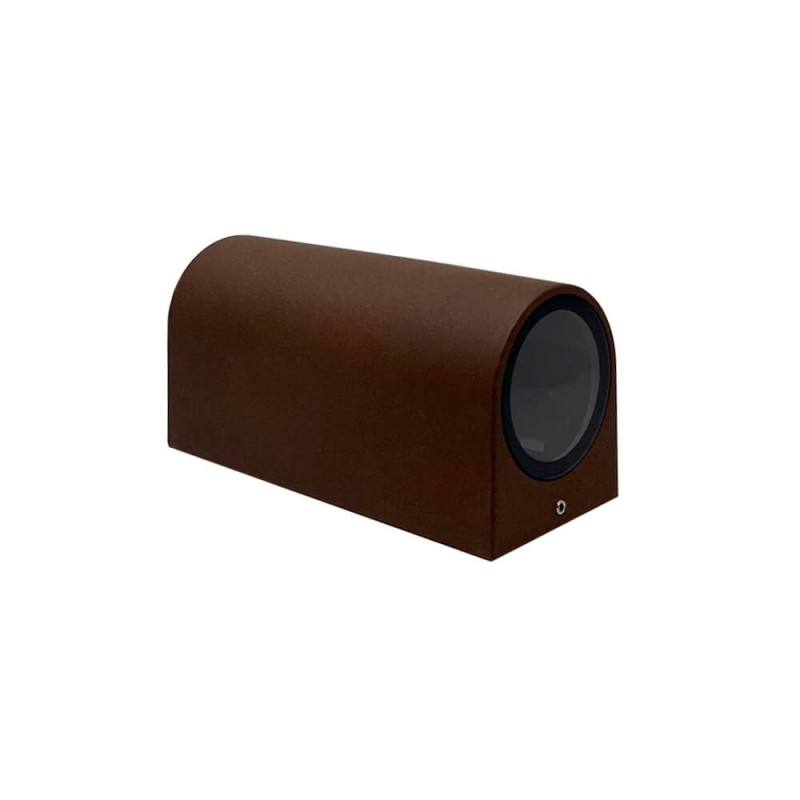 Applique TURIN 2xGU10 IP54 Brun rouille